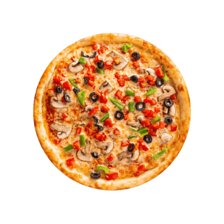 Pizza With Mushrooms